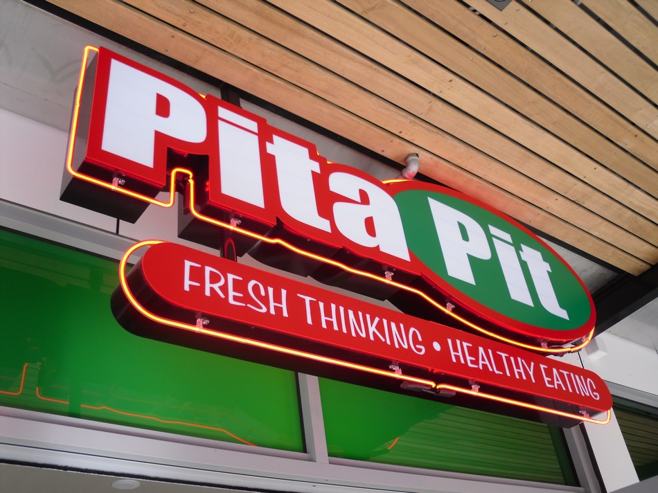 Pita Pit 3d Neon Sign